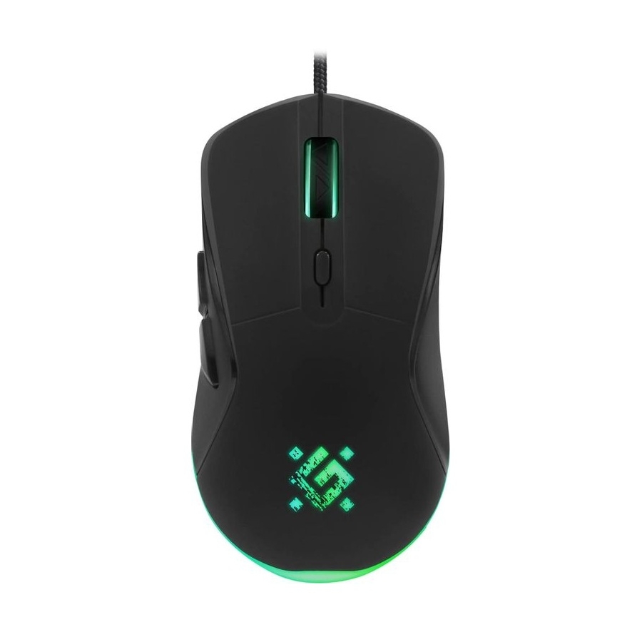 Игровая мышь USB Defender Arga GM-049 оптика, 6 кнопок, 3600dpi, черн,радуж +ковер