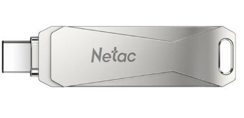 Флеш-накопитель USB3.0+Type C 256GB Netac U782C (NT03U782C-256G-30PN) металл