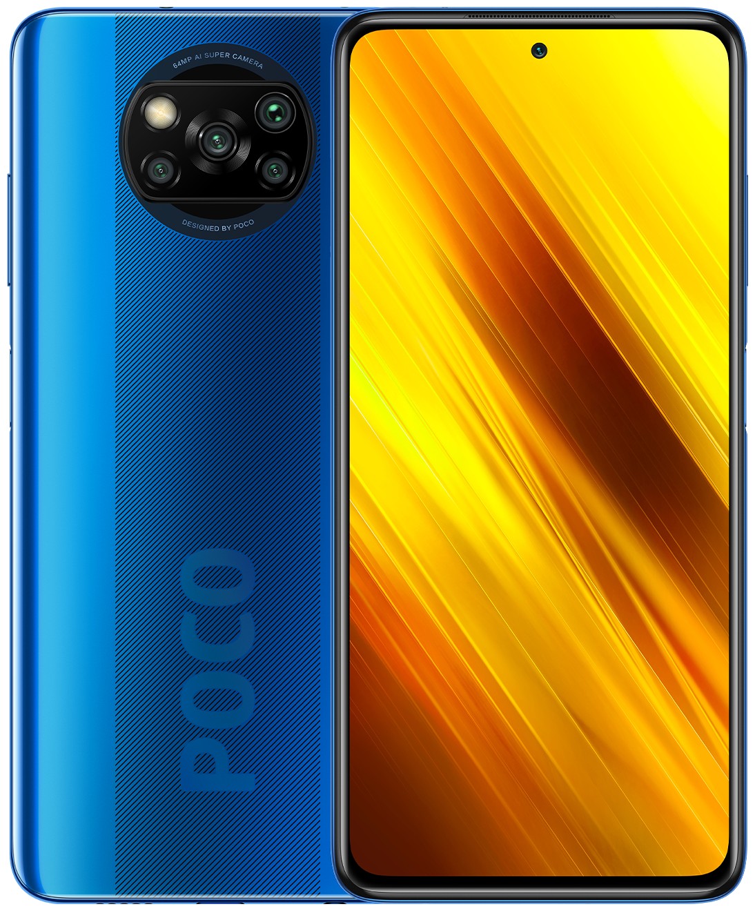 Смартфон POCO X3 128Gb Cobalt Blue 2sim/6.67