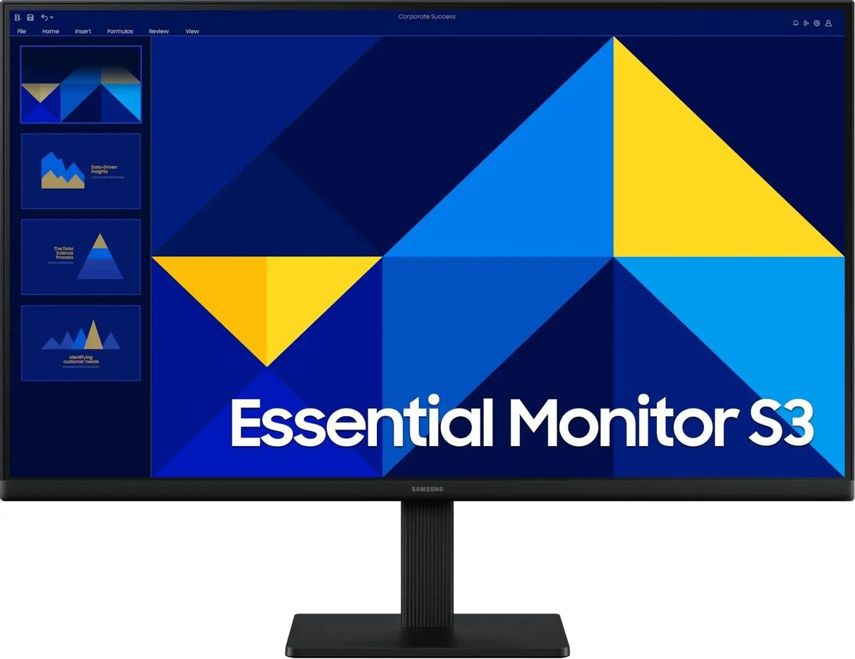 Монитор 27"/Samsung/S27D300GAI/Черный/IPS/1920*1080/100 Гц/VGA/HDMI