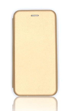 Чехол-книжка для Honor 10i INNOVATION Book золотой,на силиконовой основе и магните