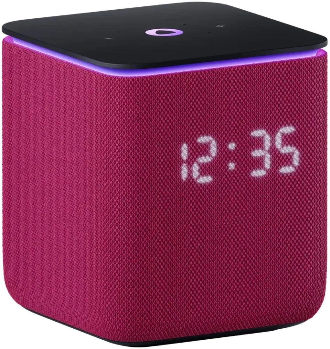 Умная колонка Яндекс Станция Миди с Zigbee 24Вт YNDX-00054PNK Mалиновая