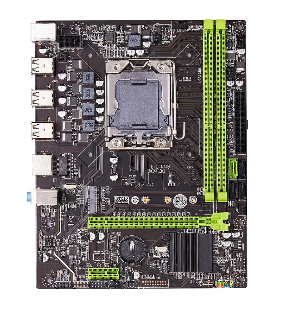Мат.плата S1356 с процессором BaseTech X79M2 V21, Socket1356, Xeon E5-2470v2, mATX, Retail, Socket1356, 2xDDR3, PCIe3.0, 1xM.2, GLAN, 2xPS/2, 8xUSB2, 