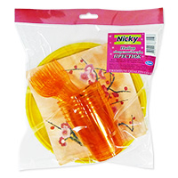 Набор посуды одноразовой 6 персон ПРЕСТИЖ Nicky Home 72497