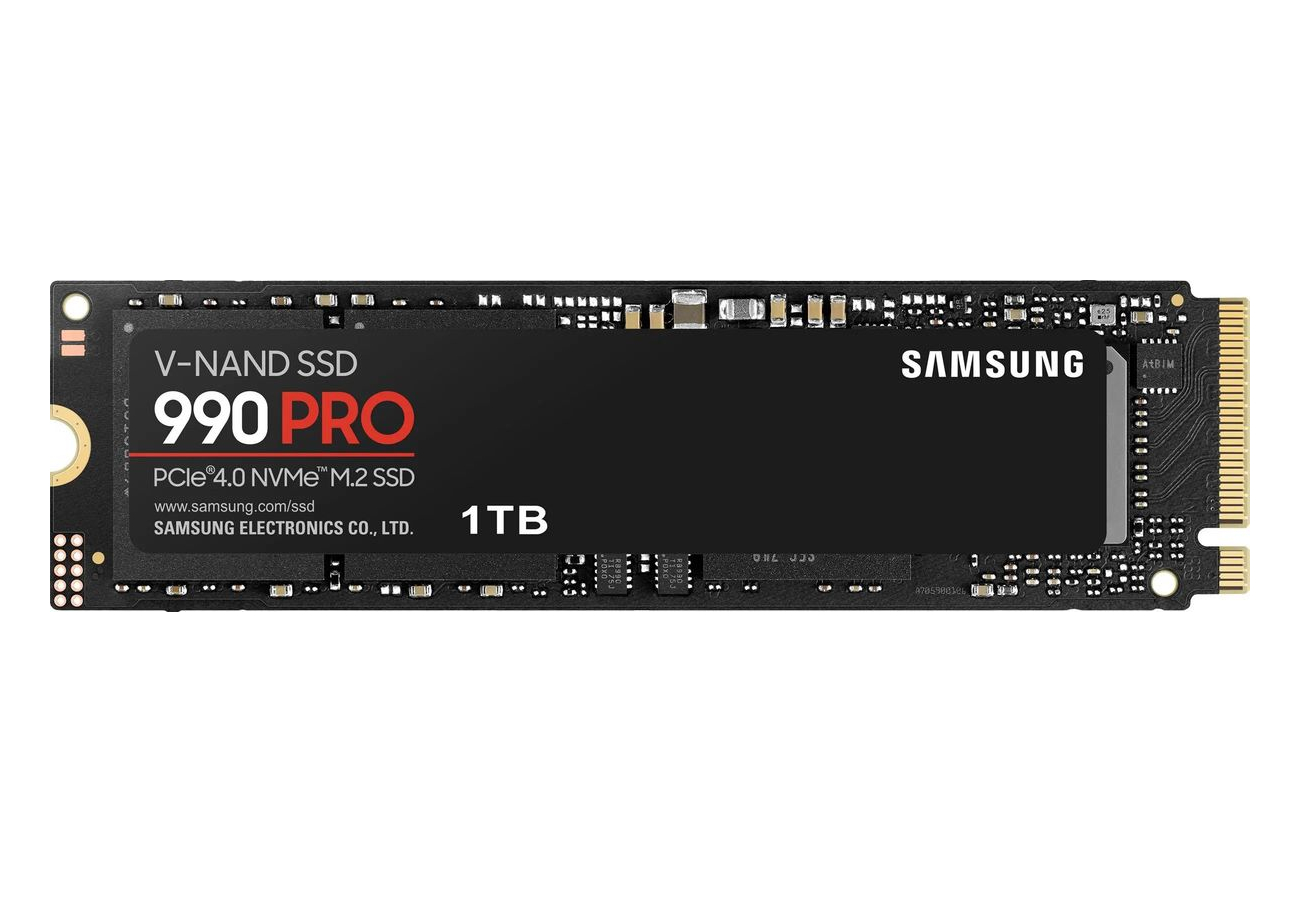 SSD-накопитель M.2 1Тб Samsung 990 PRO [MZ-V9P1T0BW](MLC 3D V-NAND,NVMe,7450/6900 Мб/с)