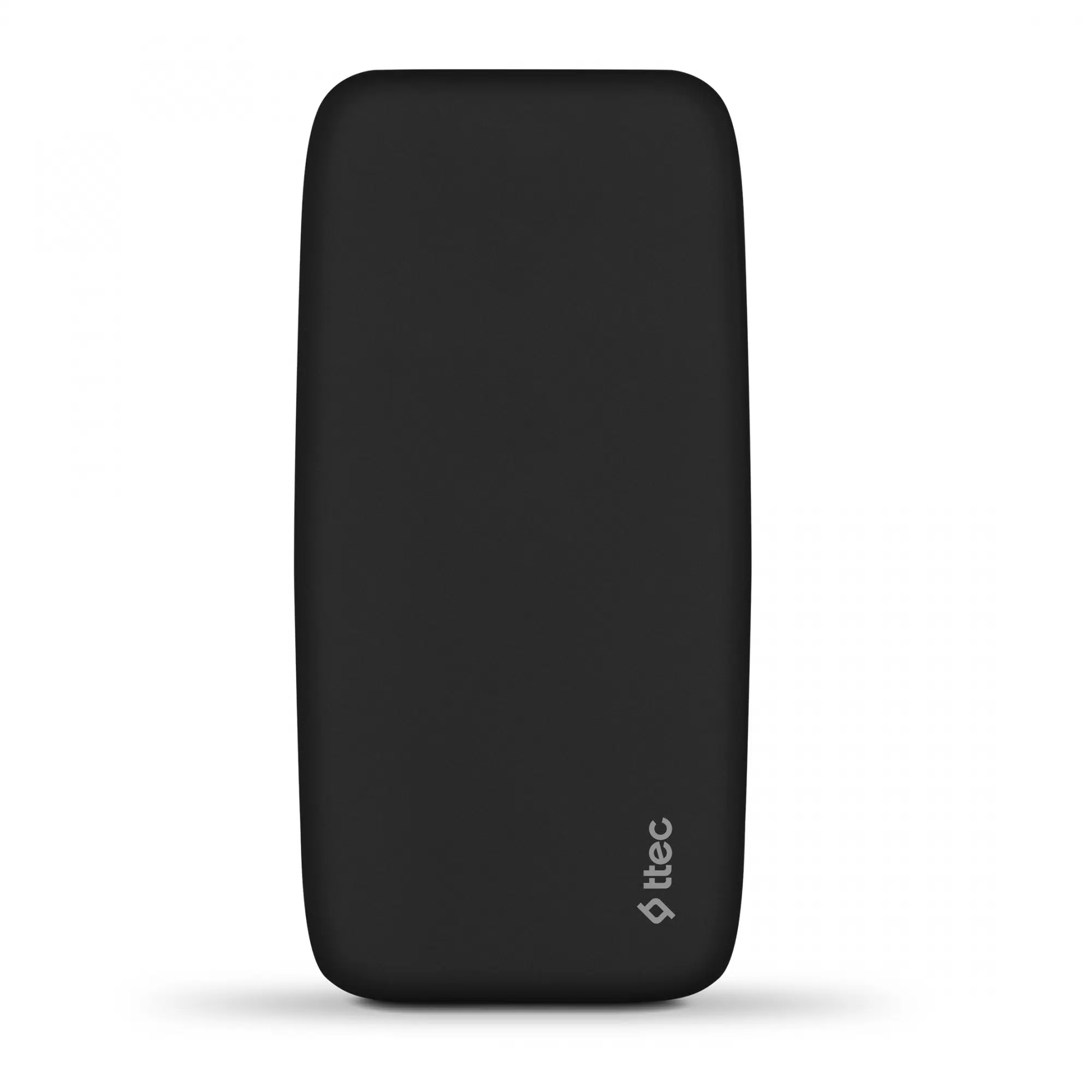 Аккумулятор внешний 20000_mAh TTEC ChargeUp Type-C1-2: 5В=2.1А, USB-A: 5В=2.1А черный (2BB210S)