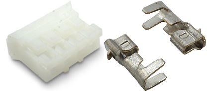 Разъем штыревой P2.0мм PH2.0  4pin, гнездо на кабель