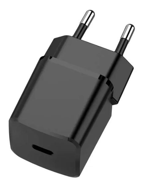 Зарядное_устройство - TypeC PD nano, без кабеля TFN 20W черное (TFN-WCRPD10)