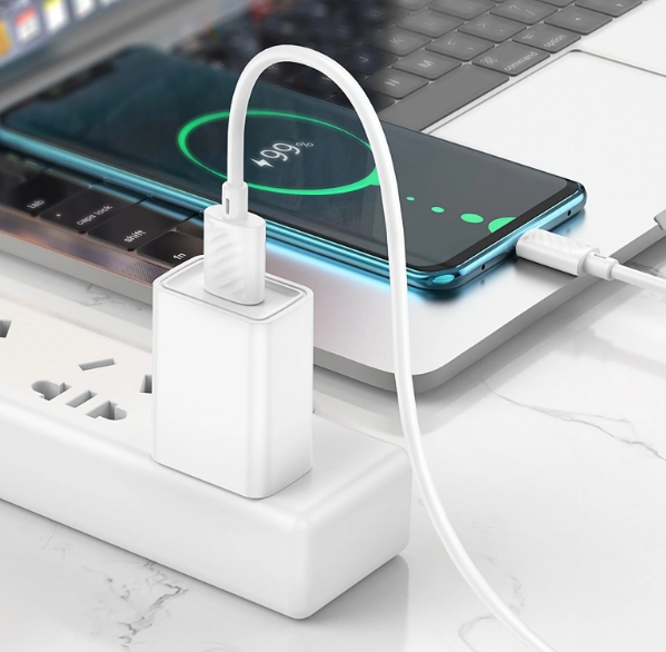 Кабель USB Type-C (m) - USB(m) HOCO X88 1м 3A ,белый