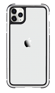 Накладка для iPhone 11 Pro Max SwitchEasy GLASS REBEL алюминий, стекло,серебряный (GS-103-83-173-96)