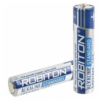 Батарейка AAA(LR03) Robiton Standart 1шт./1,5В. щелочная