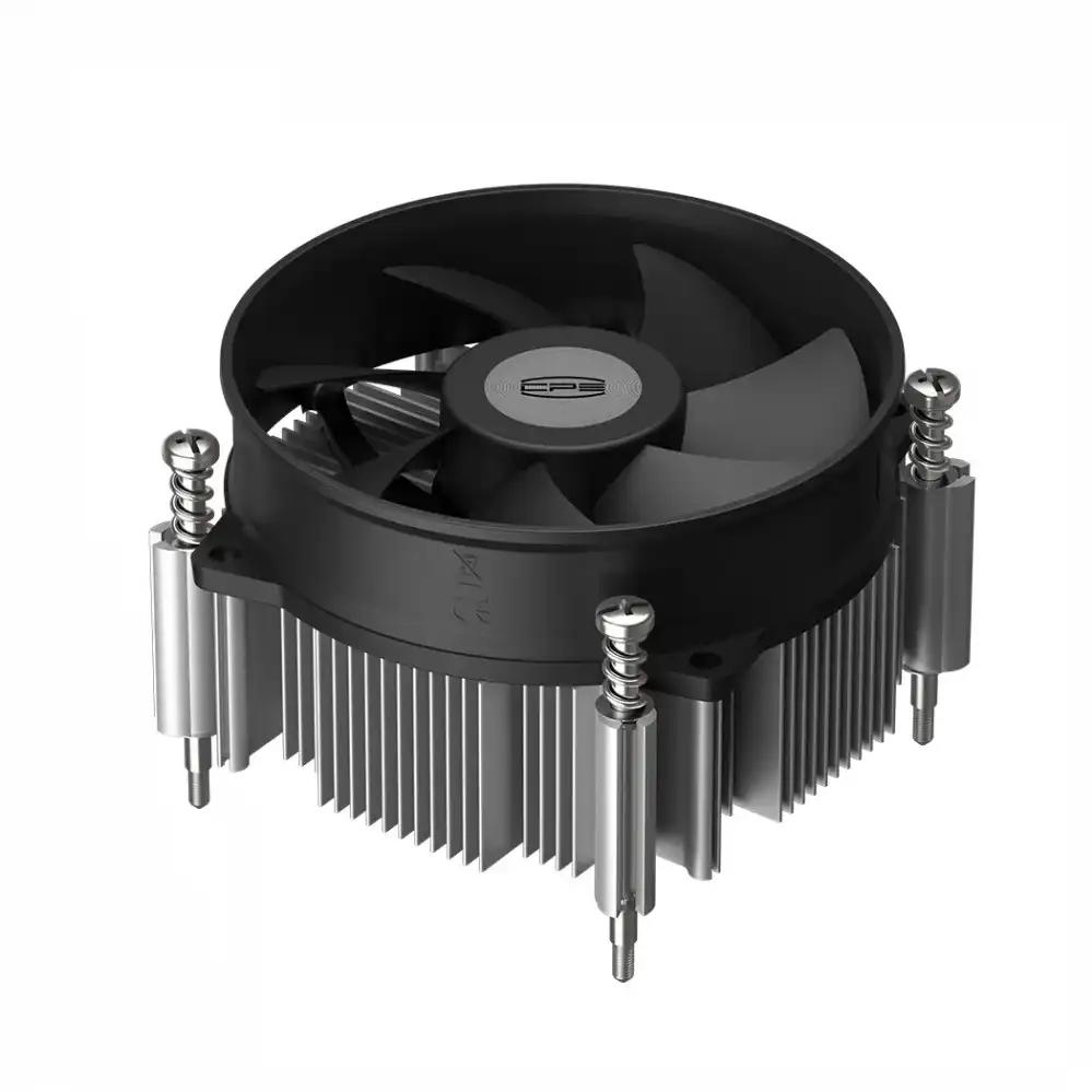 Кулер для процессора/ CPU Cooler PCCooler R95-I (95W, 4-pin PWM, 60mm, Al/Cu, -mm, 1x95mm, 38.61CFM, 31.2dBA, 2800RPM, S: 1200/115X/1700/1851, silver, black)