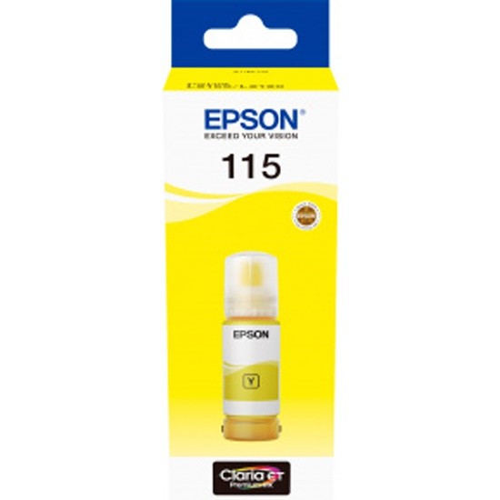 Контейнер_с_чернилами Epson 115 (C13T07D44A) для L8160/8180 желтый (70 мл)