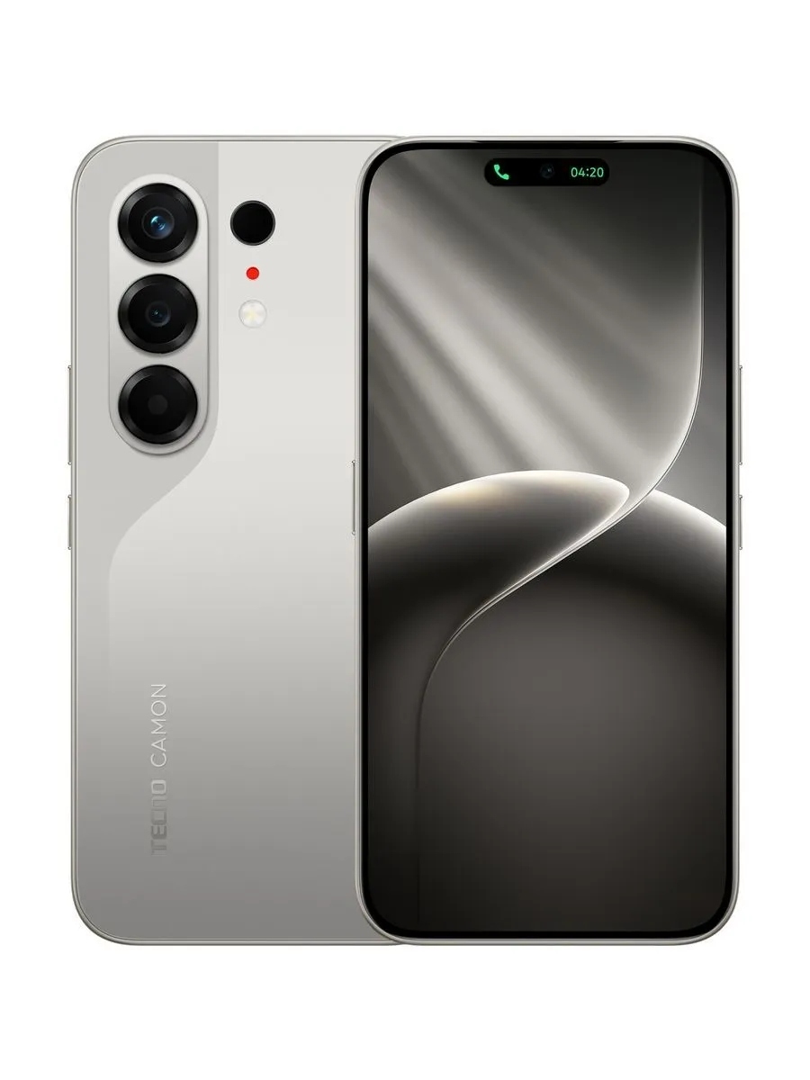 Смартфон Tecno Camon 50 8Гб 256Гб Nebula Titanium 6.78", AMOLED, 2644*1208, 2*2.2+6*2ГГц, 50+8Мп, 32Мп, 4G, NFC, 6500мАч, And 16