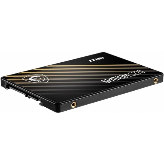 SSD-накопитель 240Гб MSI SPATIUM S270 [S270 SATA 2.5" 240GB] (3D TLC,500/400Мб/с)