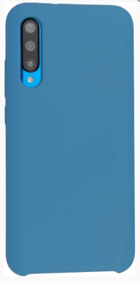 Чехол силиконовый для Xiaomi Mi A3/CC9e Silicone case синий