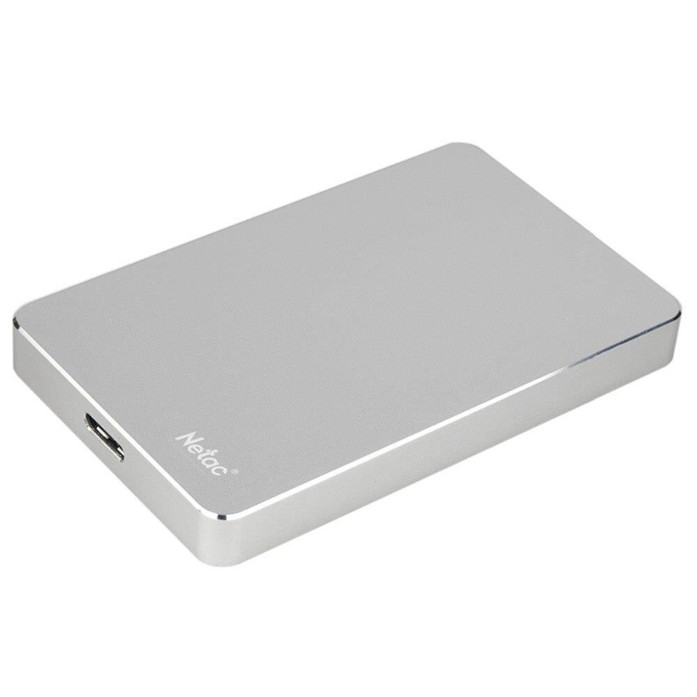Жесткий диск USB3.0 2.5" 2TB Netac K330 (NT05K330N-002T-30SL) серебро