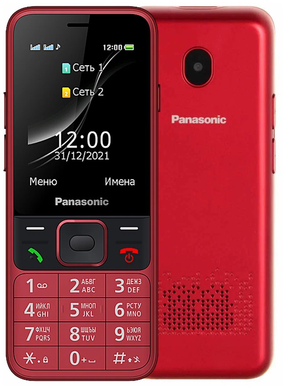 Сотовый Panasonic TF200 Красный  2sim/2.4