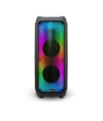 Портативная колонка ELTRONIC 20-61 FIRE BOX 1000 динамик 10" 2шт. 80Вт, Bluetooth, TWS, FM, USB,  mi