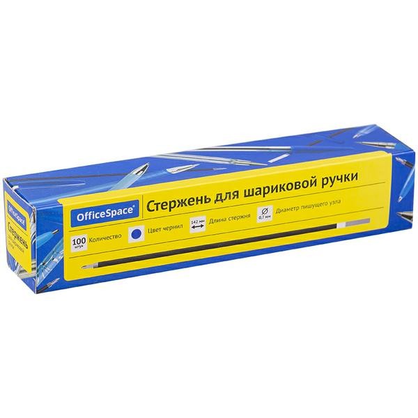 Стержень шариковый 0,7мм 142мм OfficeSpace синий (R7261)