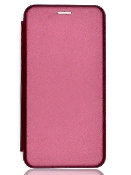 Чехол-книжка для Xiaomi Redmi Note 7 INNOVATION Book бордовый,на силиконовой основе и магните