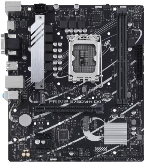 Мат.плата S1700 B760 Asus PRIME B760M-K D4 (mATX,2xDDR4,2M.2,PCI-E16,2PCI-E,HDMI,VGA,PC5333)