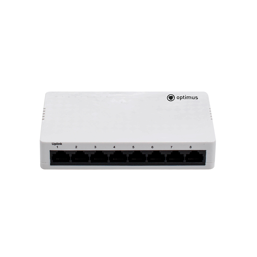 Коммутатор Optimus U1EN-7F/1F 8-port 10\100_Mbps