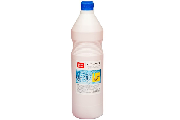 Средство для устранения и профилактики засоров OfficeClean "Антизасор", жидкость, 1л, 230200