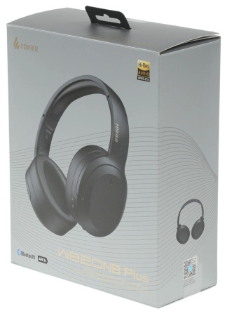 Гарнитура Bluetooth Edifier W820NB Plus накладные, Bt5.1, Черный