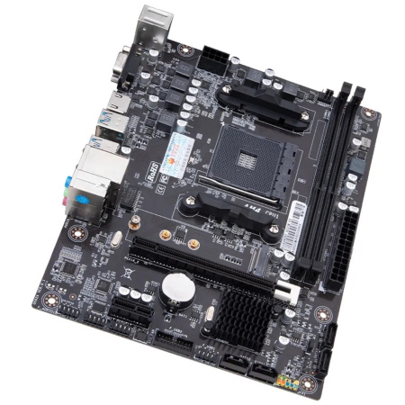 Мат.плата SocAM4 AMD A520 Huananzhi A520M-VH (mATX,2DDR4,M.2,PCI-E16,PCIE-E,HDMI,VGA,PC3200)