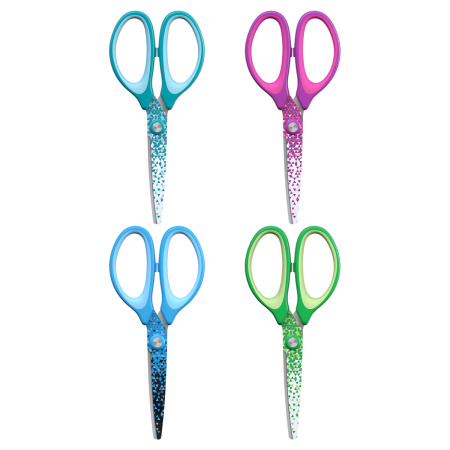 Ножницы 13,5см. Berlingo "Salute" ассорти (DNn_14040)