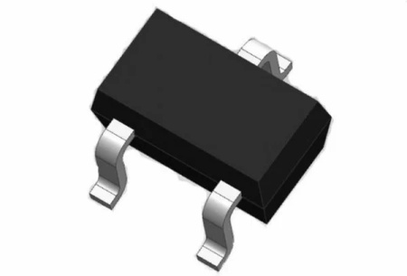 диод BAS21 Diotec 0.2A 250V SMD SOT23