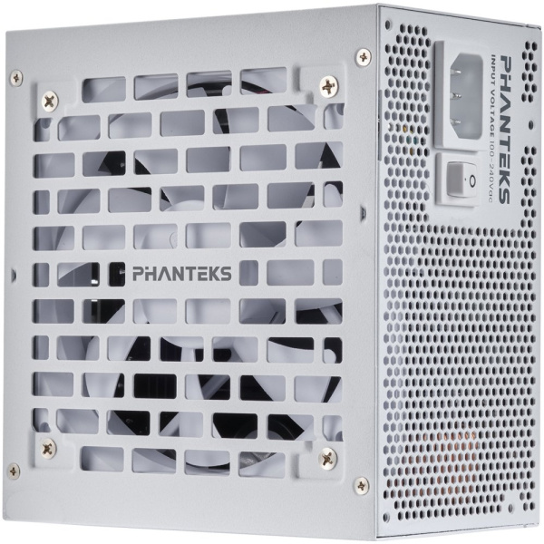 Блок питания 750Вт PHANTEKS AMP BH 750W White (ATX 3.1,APFC,120мм,3PCI-E,4SATA,80+Bronze)[PH-P750B_WT01]