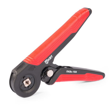 Кримпер КВТ ПКВк-10А, НШВ НШВИ 0.25..10.0мм2, обжим квадрат