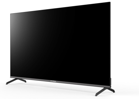 Телевизор LED Hyundai 50" H-LED50BU7006 Android TV Frameless Metal черный 4K Ultra HD 60Hz DVB-T2 DVB-C DVB-S DVB-S2 USB WiFi Smart TV