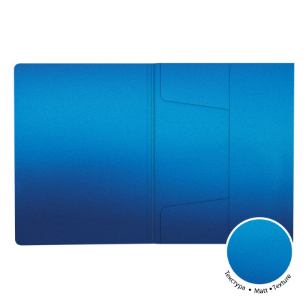 Папка на резинке А4 ErichKrause "Ice Metallic Mountain" ассорти (59795)