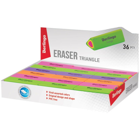 Ластик BERLINGO "Triangle", треугольный (BLc_00110)