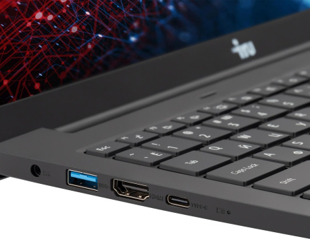 Ноутбук IRU Strato 15ALID4 Core i5 13420H 16Gb SSD512Gb Intel UHD Graphics 15.6" IPS FHD (1920x1080) Windows 11 Pro black WiFi BT Cam 6000mAh (2168028)