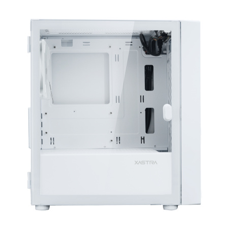 Корпус mATX Б_БП XASTRA A305M 3ARGB White (USB3.0,Audio,TG,черный,1х120мм,2х140мм ARGB)[A305M-2FC14A-1FC12A-D-WH]