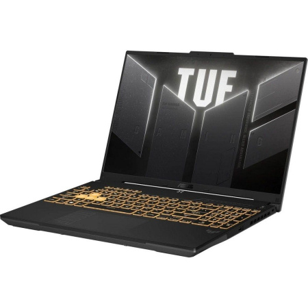 Ноутбук ASUS TUF Gaming F16 FX607VU-RL061 Intel Core 5 210H/16Gb (2*8 D5)/SSD512Gb/RTX4050 6Gb (140W)/16"/IPS/WUXGA/1920x1200/144Hz/NoOS/RJ-45/Grey/2.2kg