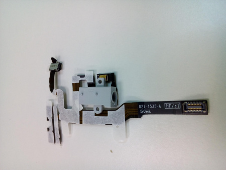 Шлейф iPhone 4S на разъем гарнитуры Белый