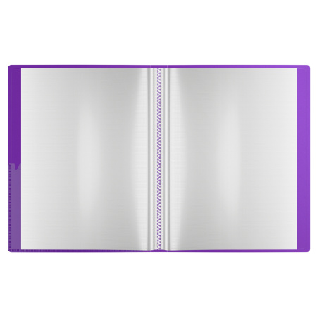 Папка с 40 вкл. BERLINGO "Your Way" 600мкм. фиолетовый (DB4_40894)