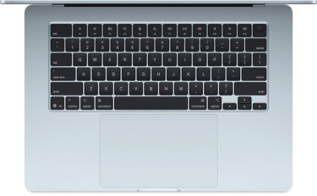 Ноутбук Apple MacBook Air A3241 M4 10 core 16Gb SSD256Gb/10 core GPU 15.3" Liquid Retina (2880x1864) macOS lt.blue WiFi BT Cam (Z1HD000VB(MC7A4))