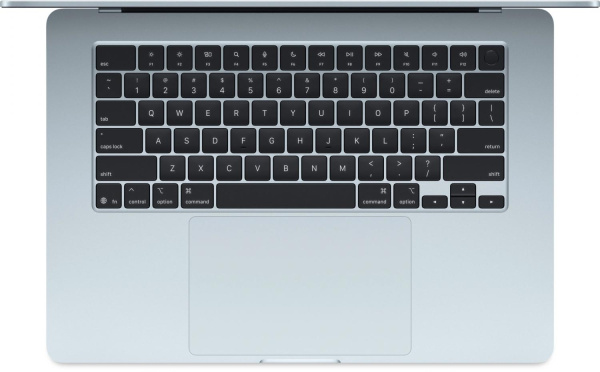 Ноутбук Apple MacBook Air A3241 M4 10 core 16Gb SSD256Gb/10 core GPU 15.3" Liquid Retina (2880x1864) macOS lt.blue WiFi BT Cam (Z1HD000VB(MC7A4))