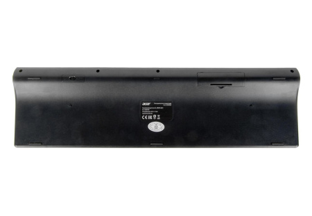 Клавиатура беспроводная Acer OKR020 slim Multimedia (ZL.KBDEE.004), Black