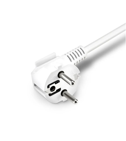 Сетевой удлинитель  3.0м, 5 розеток Buro, BU-PS5.3/W, 7А,1500Вт, с/з, с выключателем, белый, пакет