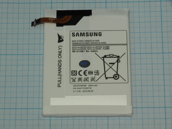 АКБ Samsung EB-BT230FBE (T230 T231 235) 3,8V 4000 mAh