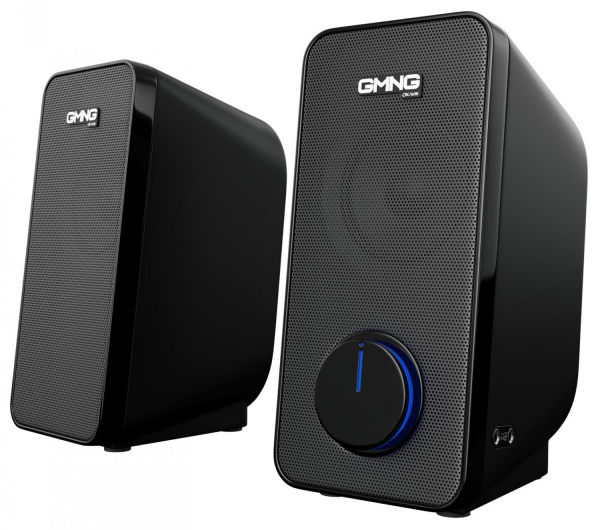 Колонки Оклик GMNG OK-175 2.0 черный 16Вт портативные