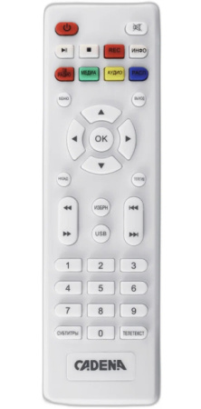 Цифровая приставка DVB-T2 Cadena CDT-2214SB HDMI 1080p/TimeShift/ТВгид/запись