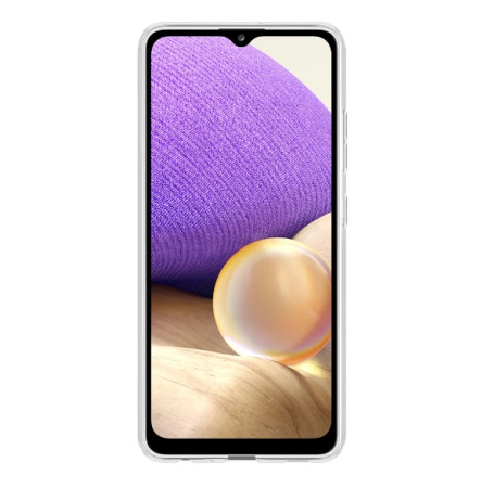 Накладка для Samsung_Galaxy_A32_(2021) Deppa Gel Прозрачная (870064)